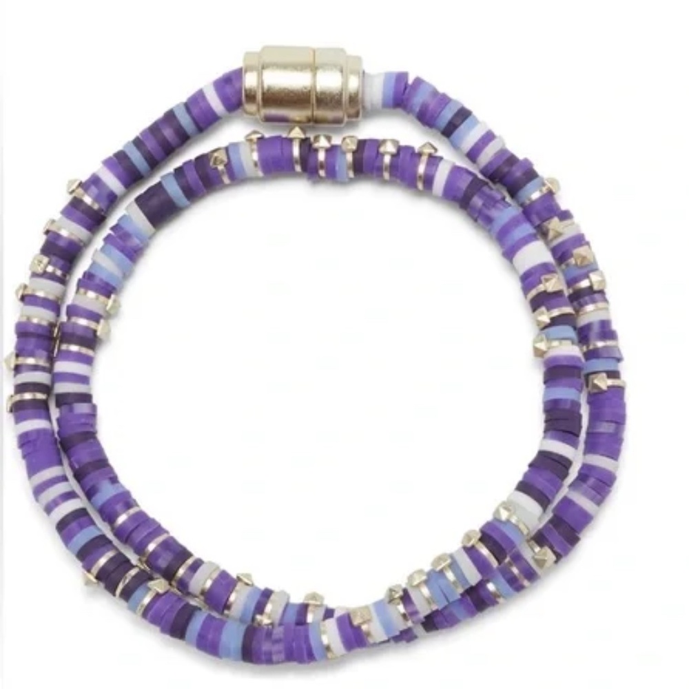 🆕✨💜Kendra Scott Reece bracelet, purple & gold, NWT-BRAND NEW!